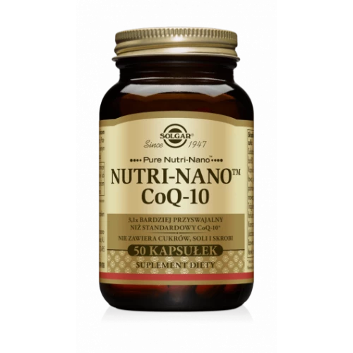 Solgar - Nutri-Nano CoQ-10 - 50 kapsułek Solgar - Nutri-Nano CoQ-10 - 50 kapsułek